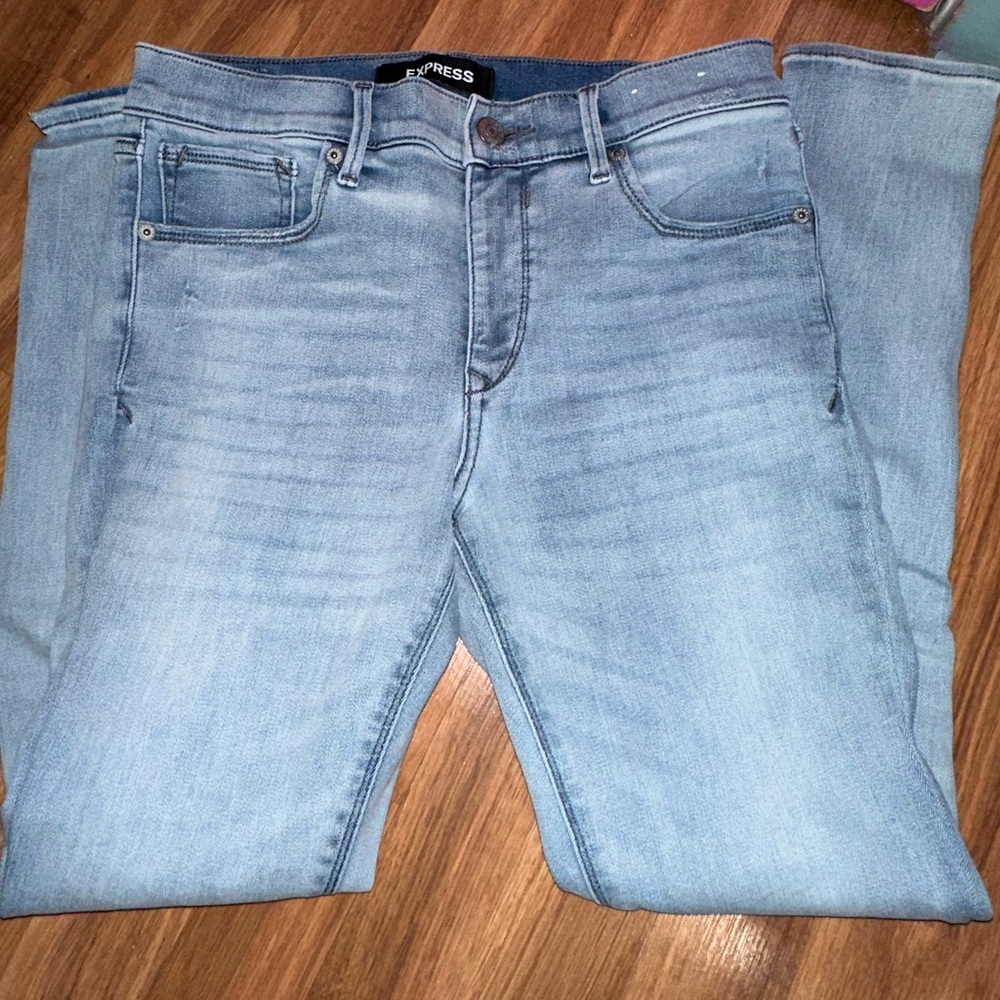 Express Legging jeans Mid rise Size 8S/8C Blue